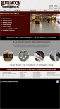 Mobile Screenshot of bluemoonclean.com
